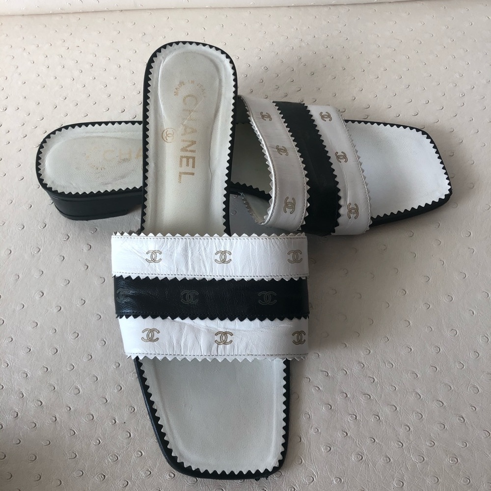 Vintage Chanel Mules